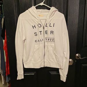 White Hollister Jacket